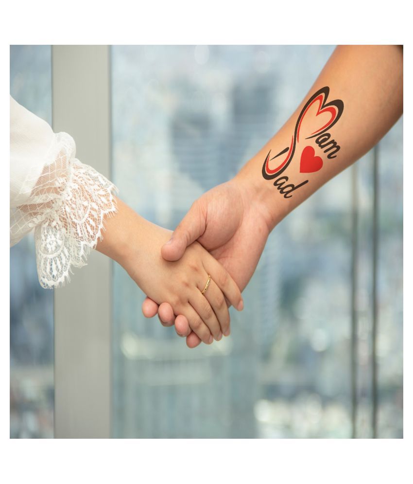 Ordershock Mom Dad Tattoo Design Men Women Waterproof Temporary Body Tattoo Buy Ordershock Mom Dad Tattoo Design Men Women Waterproof Temporary Body Tattoo At Best Prices In India Snapdeal