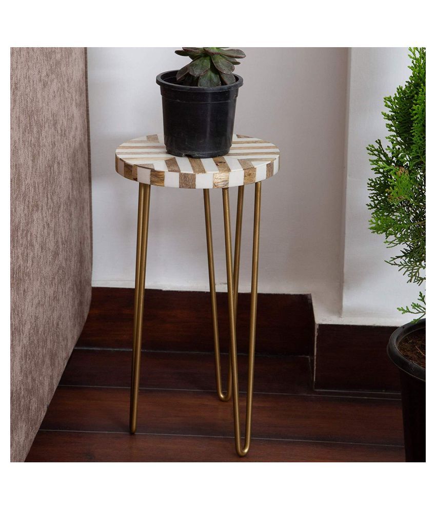  Casa  Decor Garden Table  with Metal Hairpin Legs for 