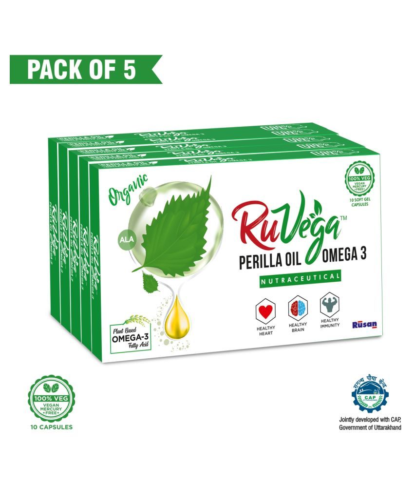 RUVEGA PERILLA OIL OMEGA 369 BETTER THAN FISH OIL Capsule 1000 gm