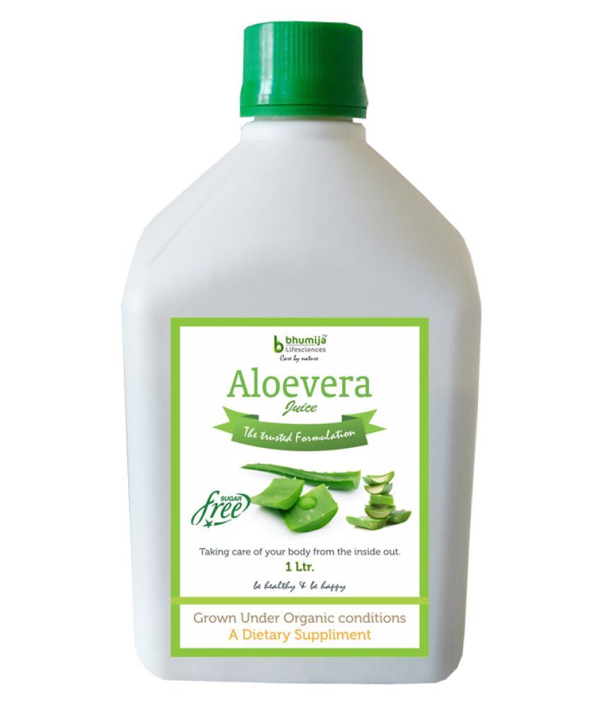 BHUMIJA LIFESCIENCES Aloevera Fiber Rich Juice Health 