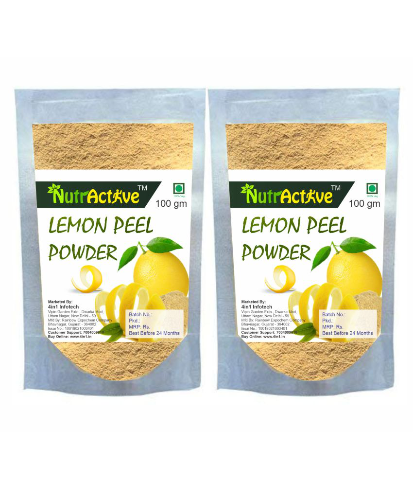 NutrActive Lemon Peel Powder 200 gm