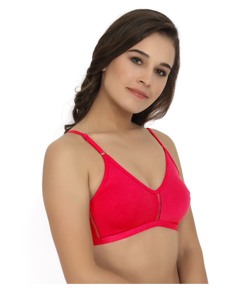pink everyday bra
