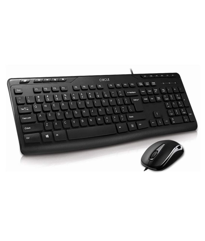 Circle c50 Black USB Wired Keyboard Mouse Combo Buy Circle c50 Black