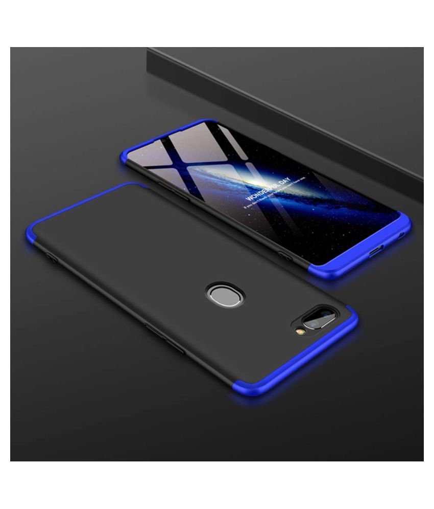 OPPO A5s Hybrid Covers ClickAway - Blue Gkk Back Cover - Plain Back ...