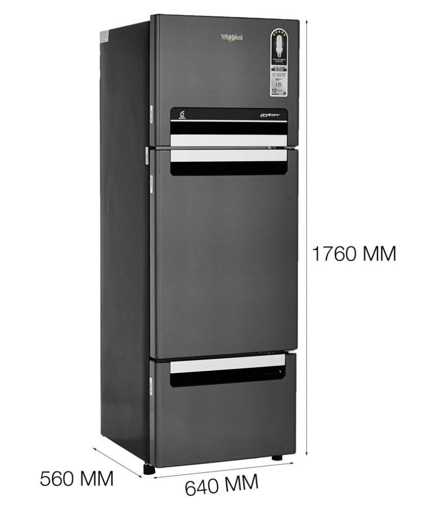 Whirlpool 260 Ltr 5 Star Fp 283d Protton So Double Door