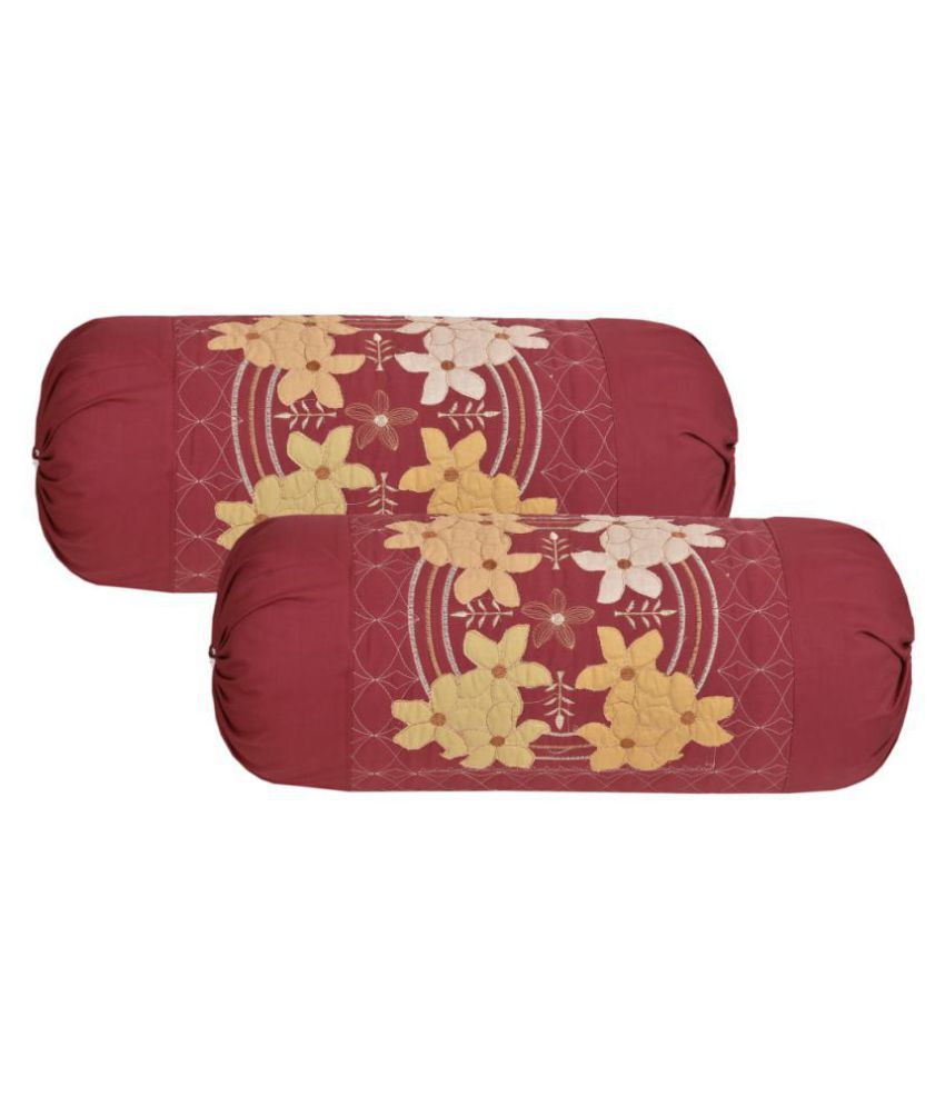 HK Collection Set of 2 Cotton Bolster Covers Buy Online at Best Price