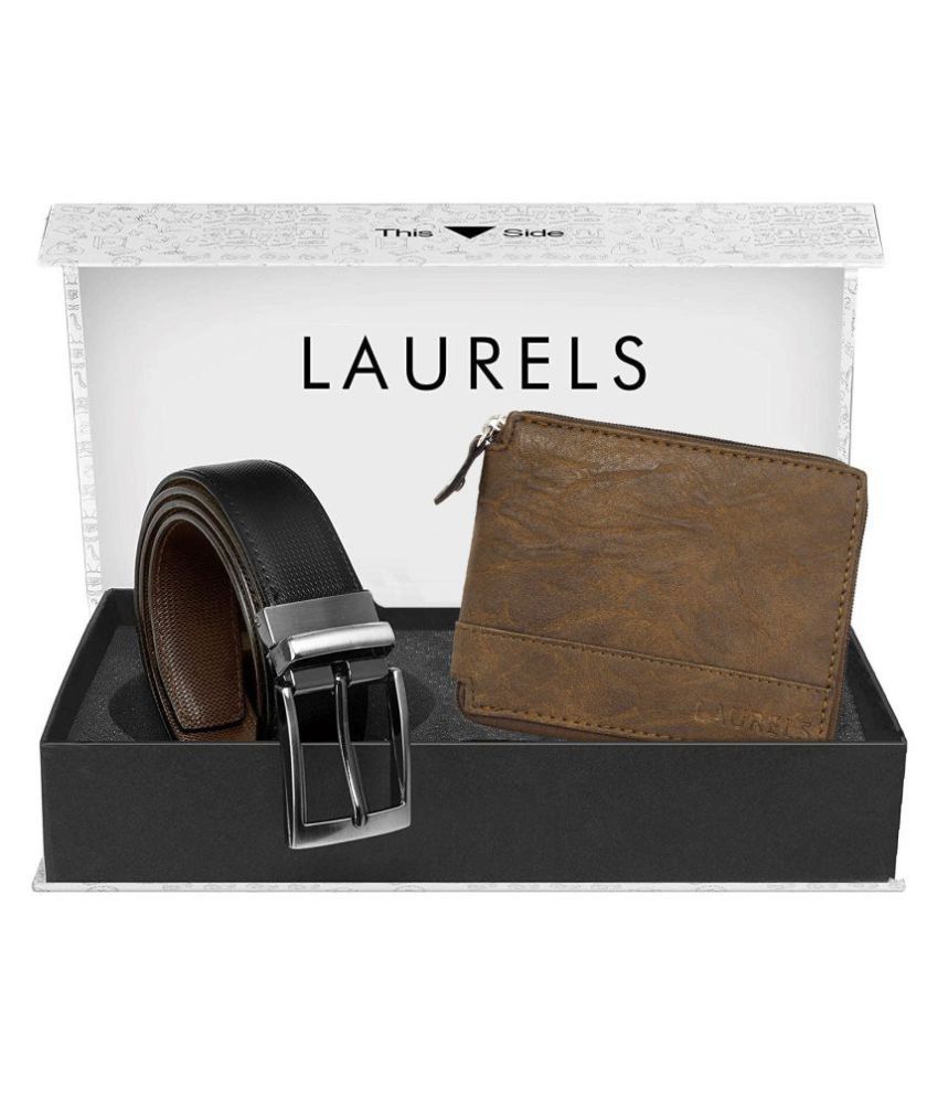     			Laurels Select Belts Wallets Set