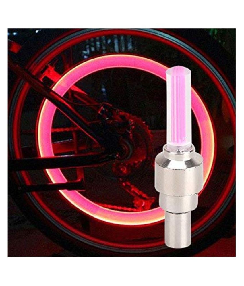 Rsn Tyre Led Cycle Lights For Car Bikes And Bicycle For Valve Cap With