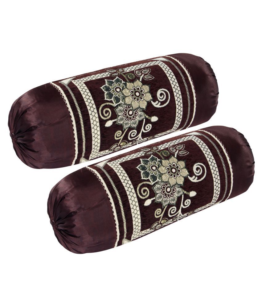 HK Collection Set of 4 Velvet Bolster Covers Buy Online at Best Price