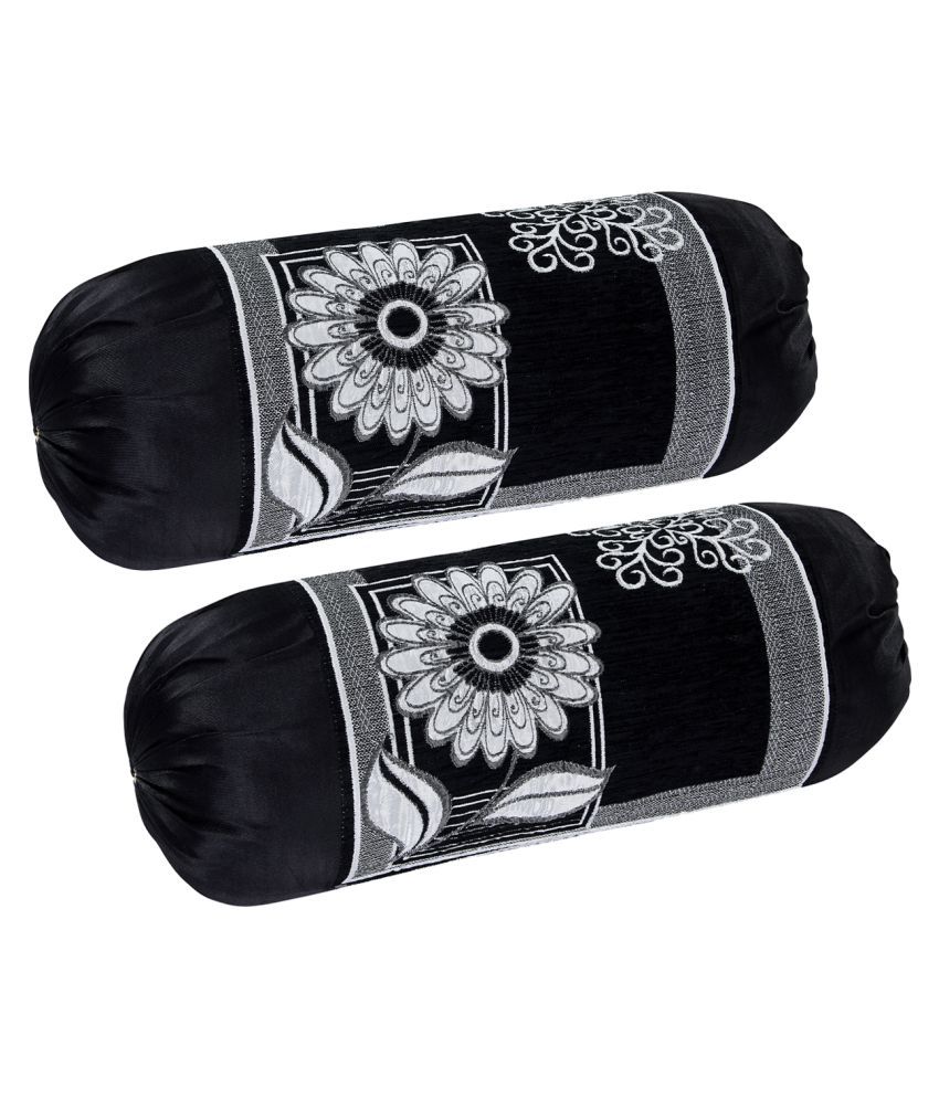 HK Collection Set of 4 Velvet Bolster Covers Buy Online at Best Price