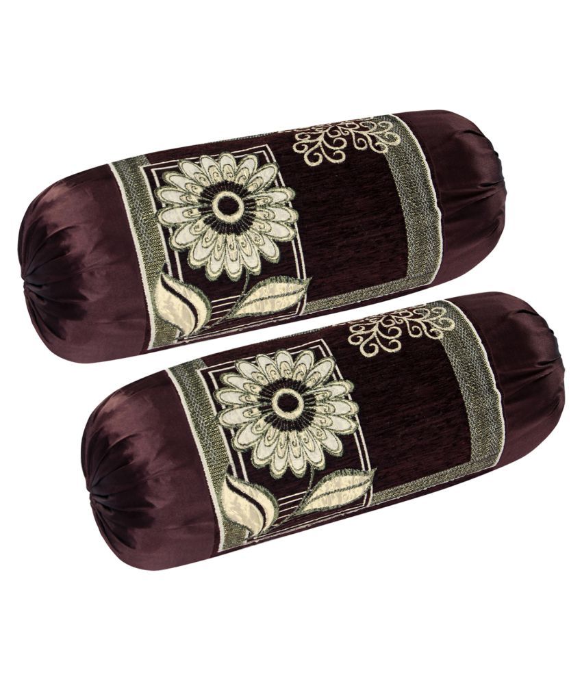 HK Collection Set of 4 Velvet Bolster Covers Buy Online at Best Price