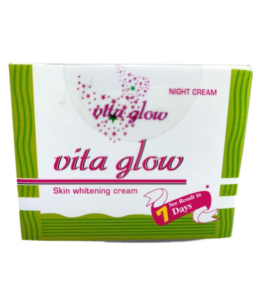 Vita Glow Skin Brightening Night Cream Night Cream 30 gm Buy Vita Glow