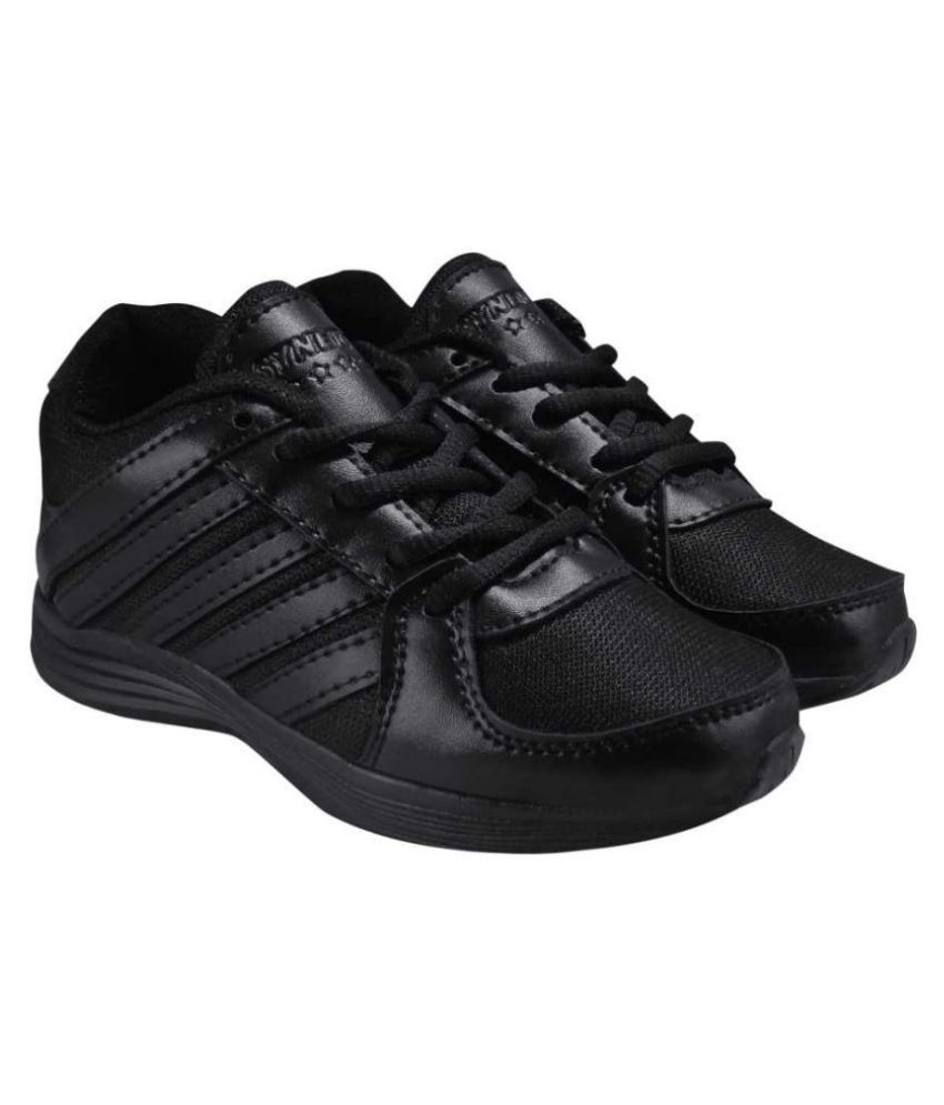 all black sneakers for school