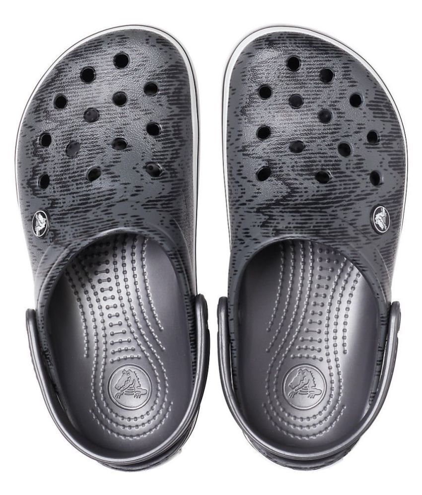 Crocs Relaxed Fit Gray Croslite  Floater Sandals  Buy 