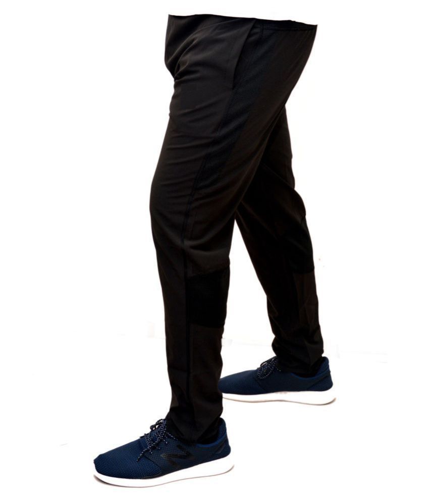 stretchable track pants