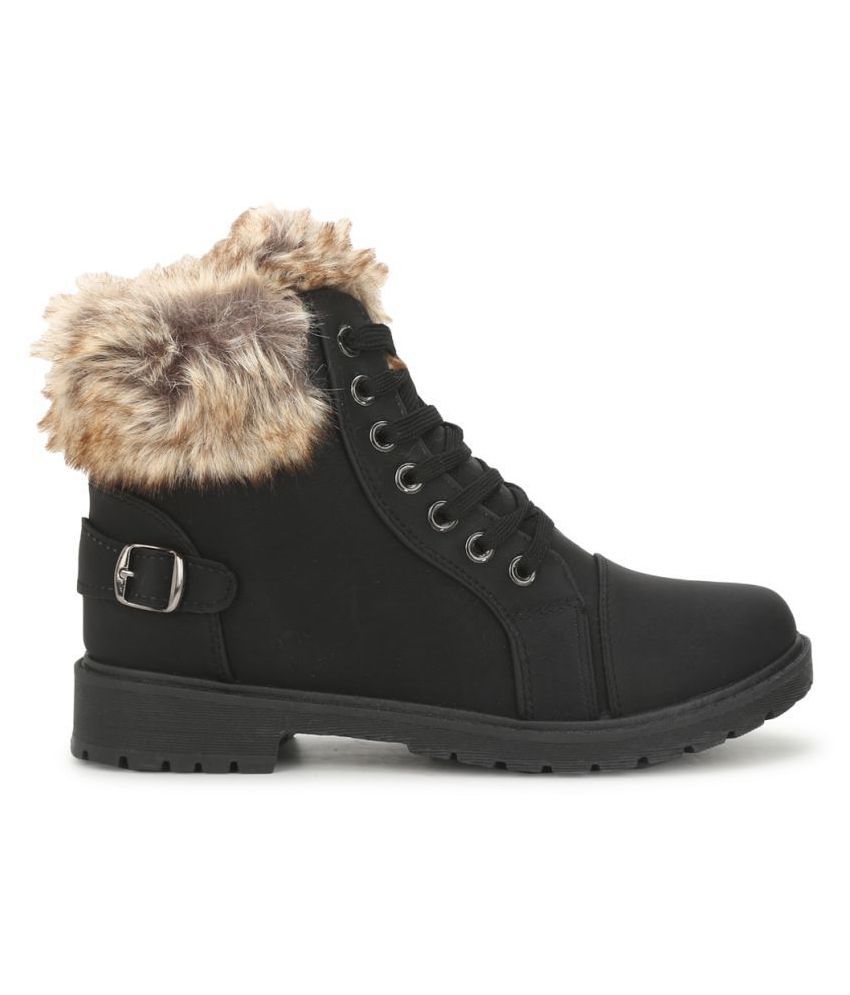 truffle collection mid heel ankle boots