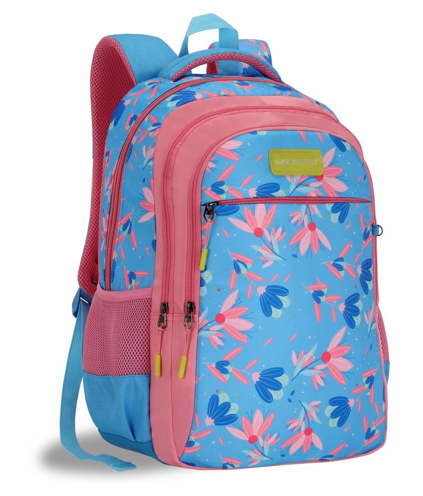 LAVIE SPORT Blue Backpack - Buy LAVIE SPORT Blue Backpack Online at Low ...