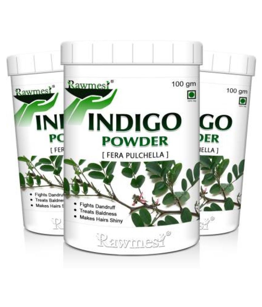     			rawmest Natural Indigo Powder  300 gm Vitamins Powder