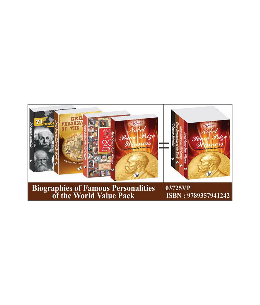     			Biographies Of Famous Personalities Of The World Value Pack