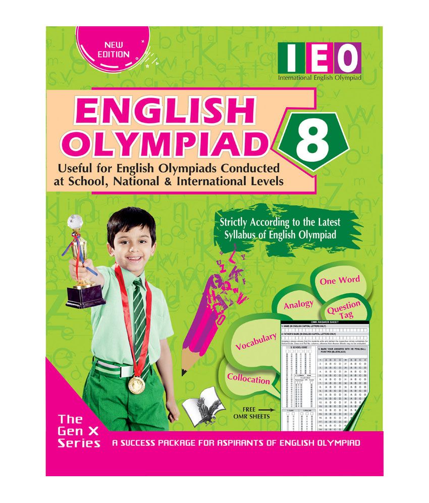     			International English Olympiad - Class 8 (With CD)