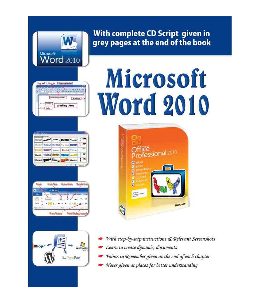     			Microsoft word 2010-Develop computer skills: be future ready