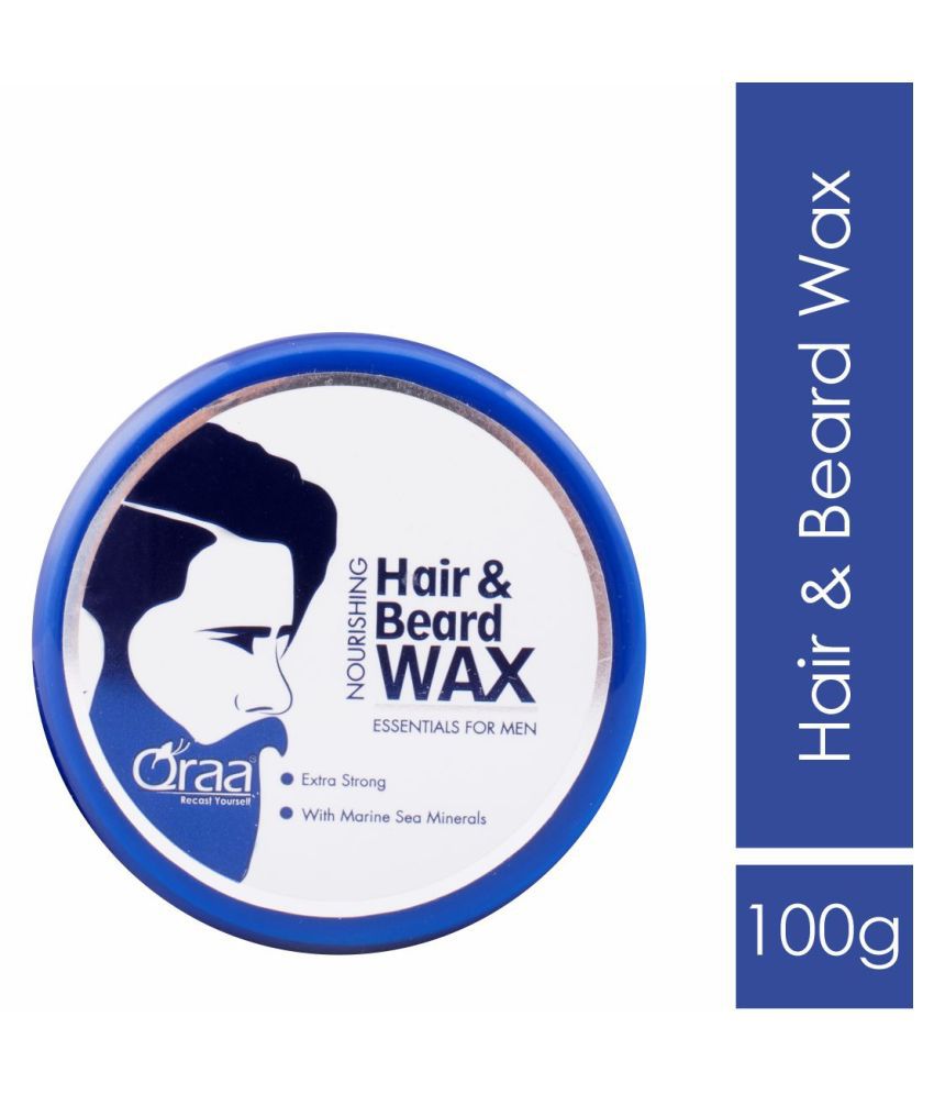 Qraa Nourishing Hair and Beard Cold Wax for Men 100 g
