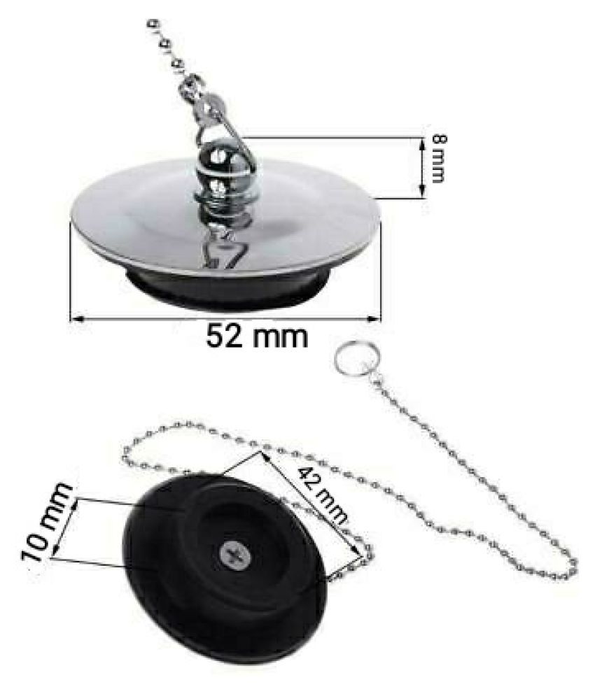 Buy DLE Bath Tub Drain Stop Plug | Bathroom Basin Drain Stopper Plug