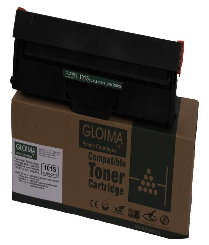 Gloima Imaging GL MLT D101S Black Single Cartridge for Samsung ML2160/2162/2160W/2165//2165W/2167/2168W