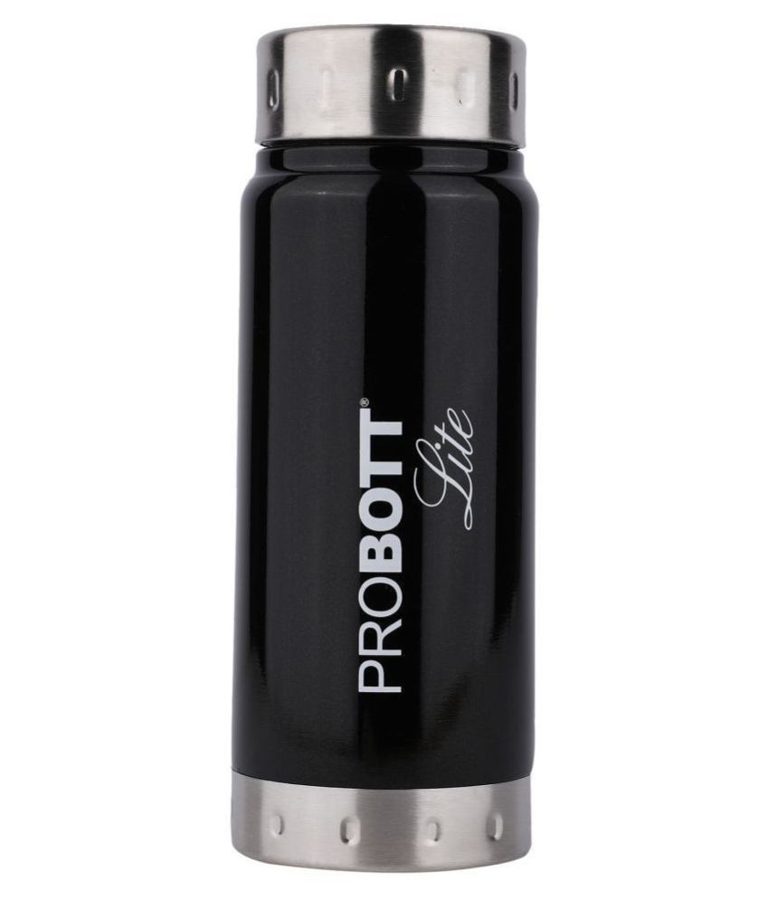    			Probott PL 750-01 Black 750 mL Stainless Steel Water Bottle set of 1