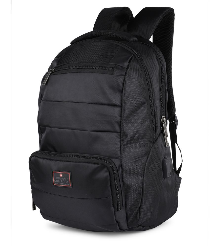 Swiss Military Black Backpack Buy Swiss Military Black Backpack