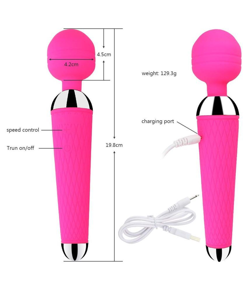 Rilekh Combo of Pink Vibrator Wand Massager And Kegel Ball Buy Rilekh ... pic