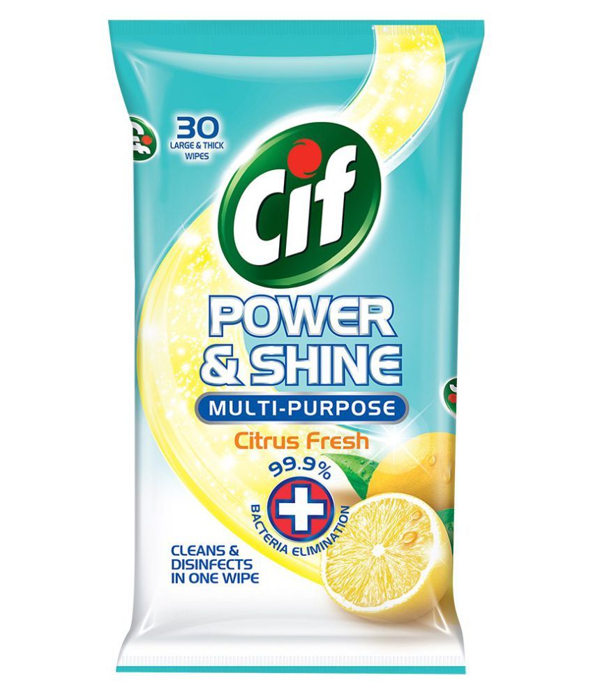 Cif Power And Shine Wipes Citrus Fresh Multi Surface Cleaner Wipes Citrus 100 G Buy Cif Power And Shine Wipes Citrus Fresh Multi Surface Cleaner Wipes Citrus 100 G At Best Prices