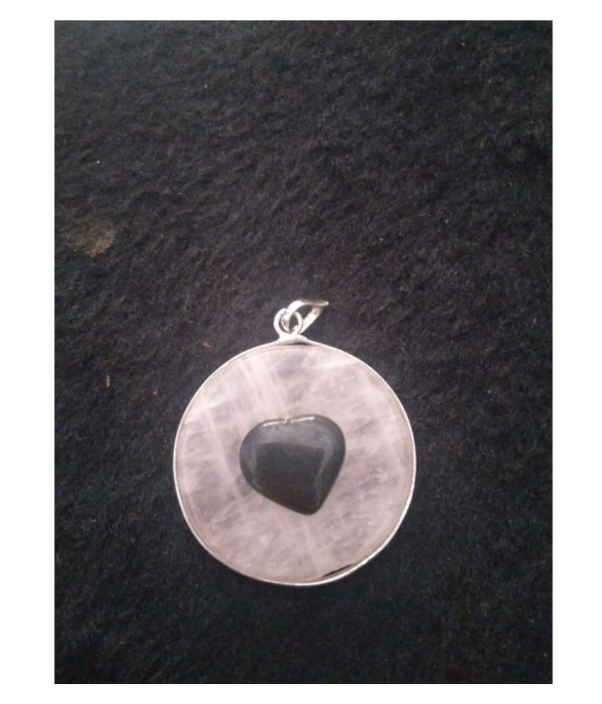Pink Rose Quartz With Black Tourmaline 