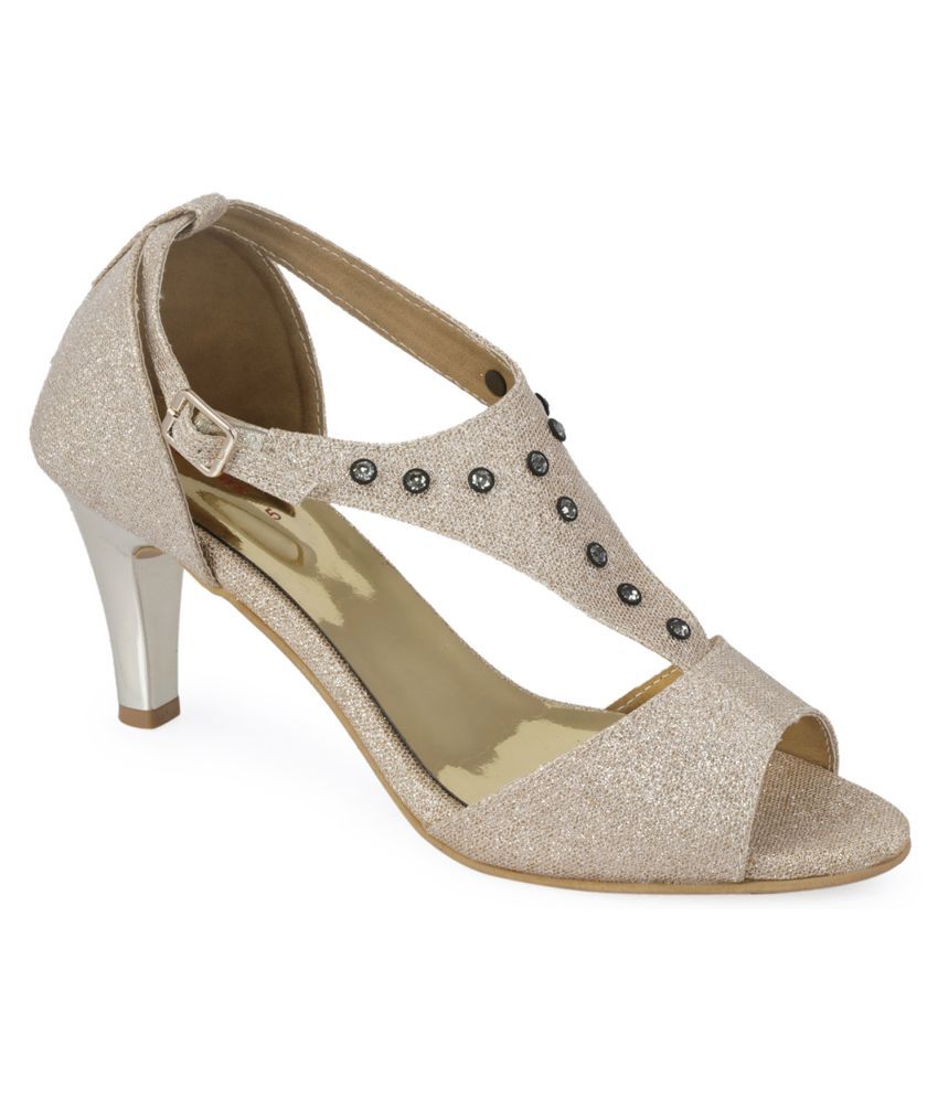 Khadim's Beige Stiletto Heels Price in India- Buy Khadim's Beige ...