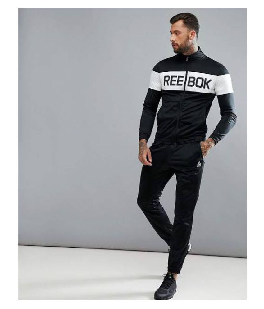 REEBOK LYCRA BLACK PANTS - Buy REEBOK 
