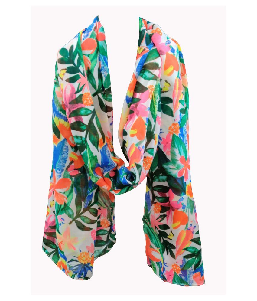 Swikar Multi Printed Cotton Scarves Buy Online at Low Price in India