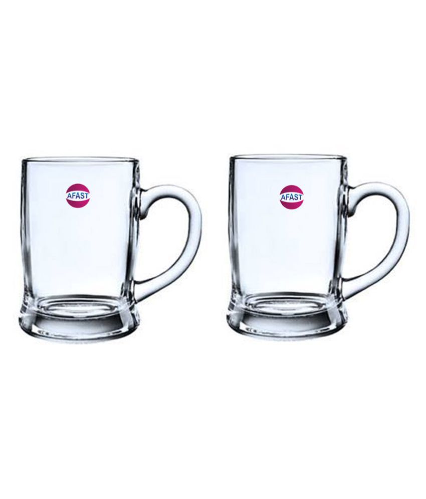     			Somil Beer Mug Glasses Set,  350 ML - (Pack Of 2)