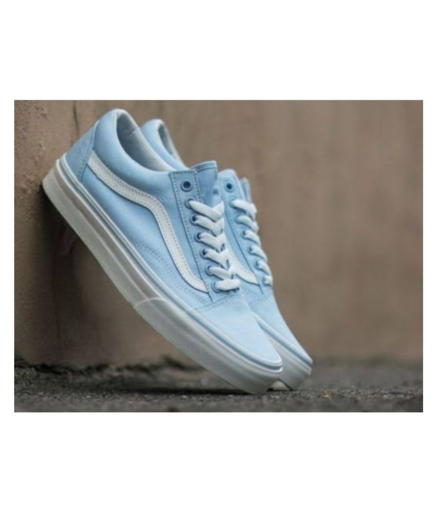 vans running shoes blue