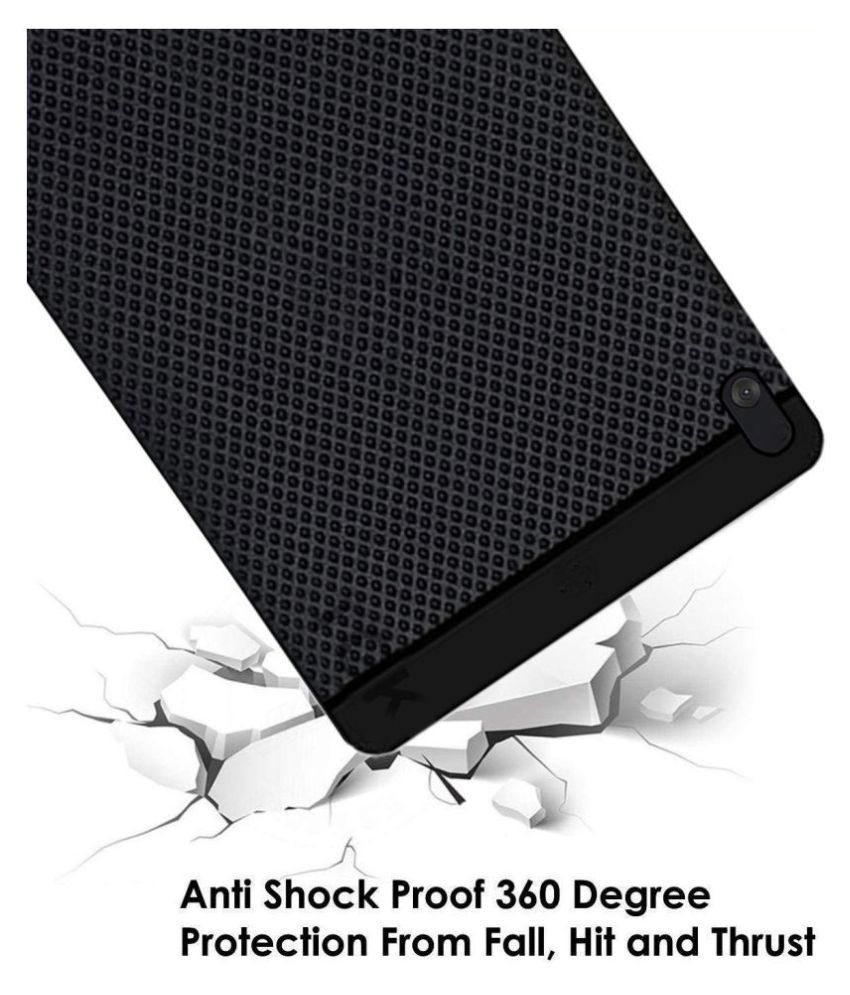 Lenovo Tab M10 Hd 10 1 Inch Plain Back Cover By Tgk Black Cases Covers Online At Low Prices Snapdeal India