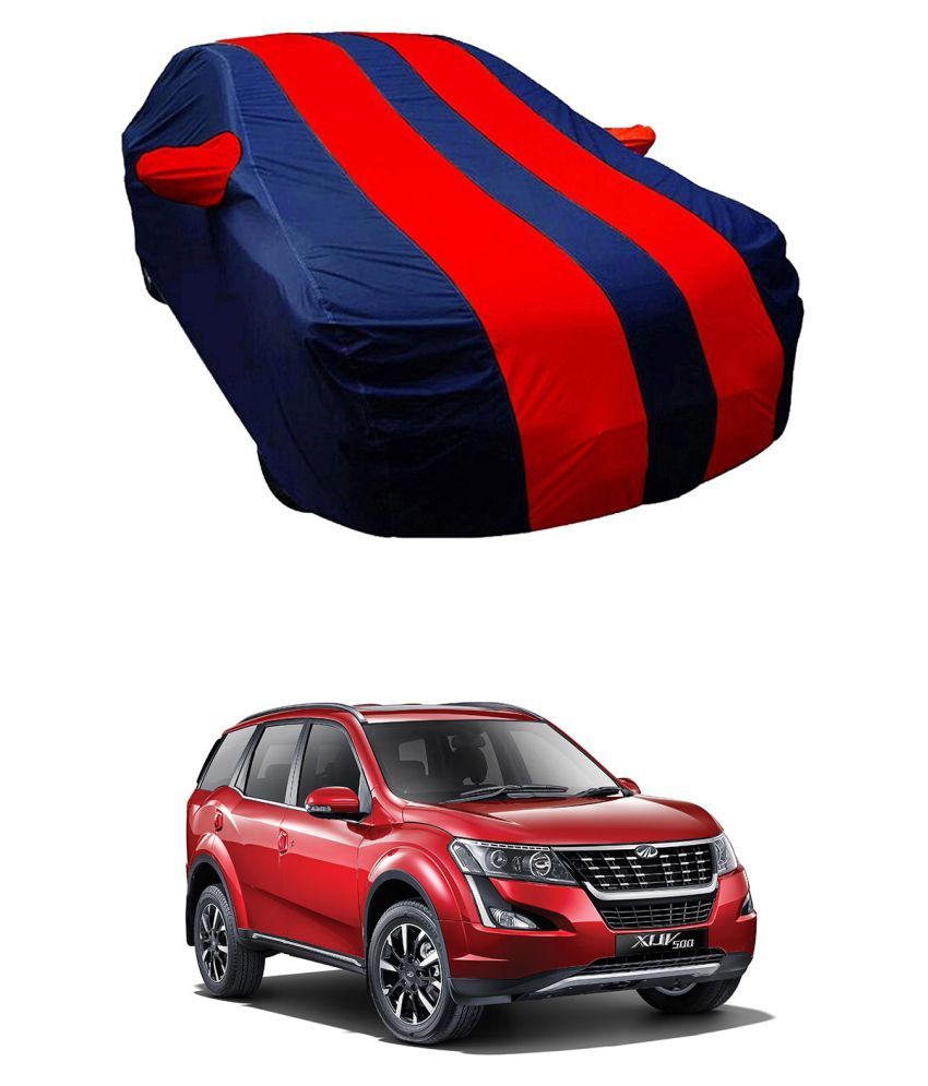 EKRS Dustproof Car Body Covers For Mahindra XUV500 with Mirror Pockets