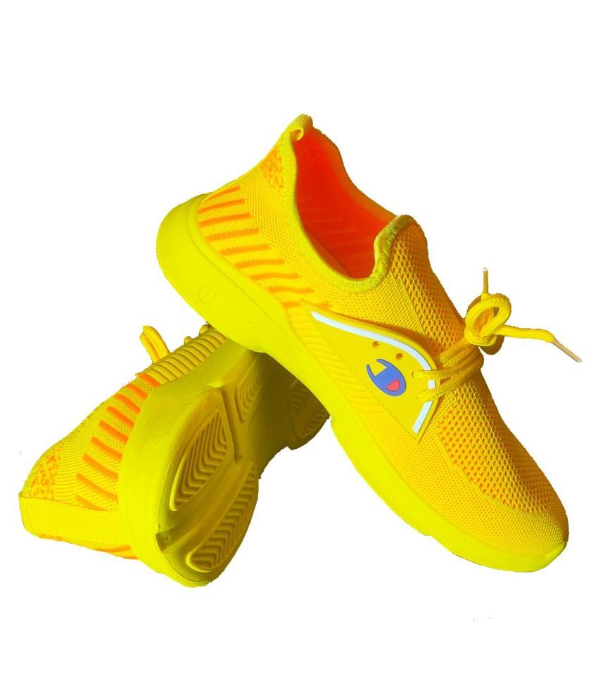 champion yellow shoes