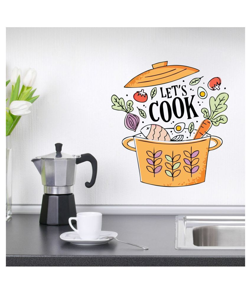     			Sticker Studio Lets Cook Foods & Beverages Sticker ( 43 x 58 cms )