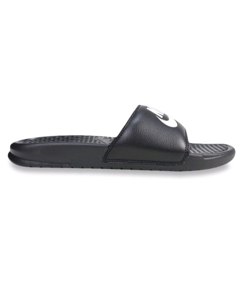 Flip & Flop Black Slide Flip flop Price in India- Buy Flip & Flop Black ...