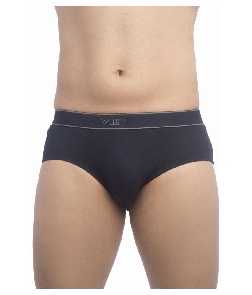     			VIP Pack of 4 Cotton Men's Briefs ( Navy )