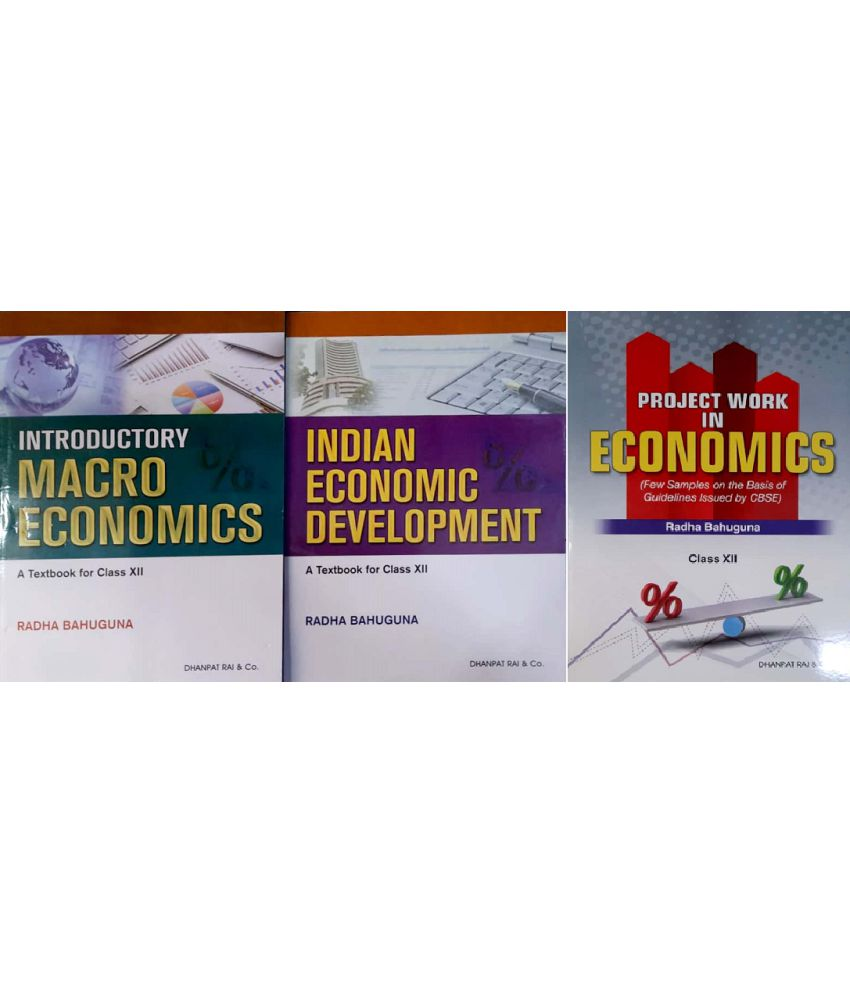 Indian Economic Development Introductory Macro Economics Project Work In Economics Set Of 3 Books For Class Xii 21 Edition By Radha Bahuguna Buy Indian Economic Development Introductory Macro Economics