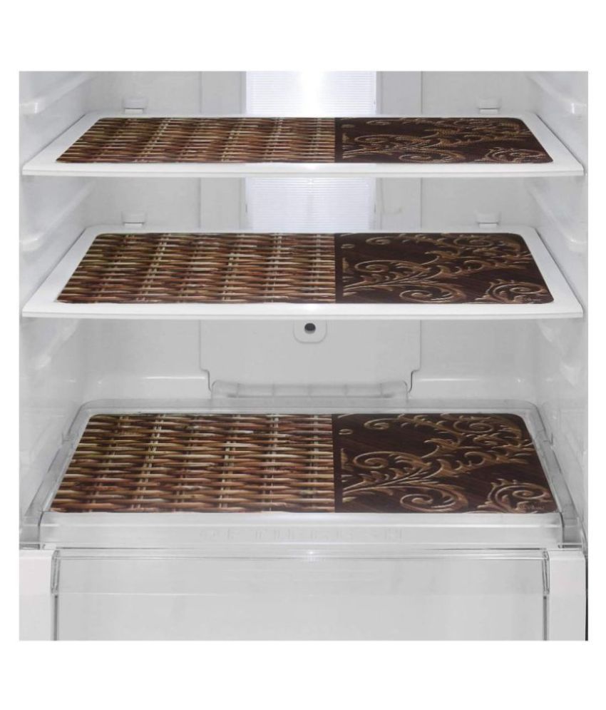     			Revexo Set of 3 PVC Multi Fridge Mats