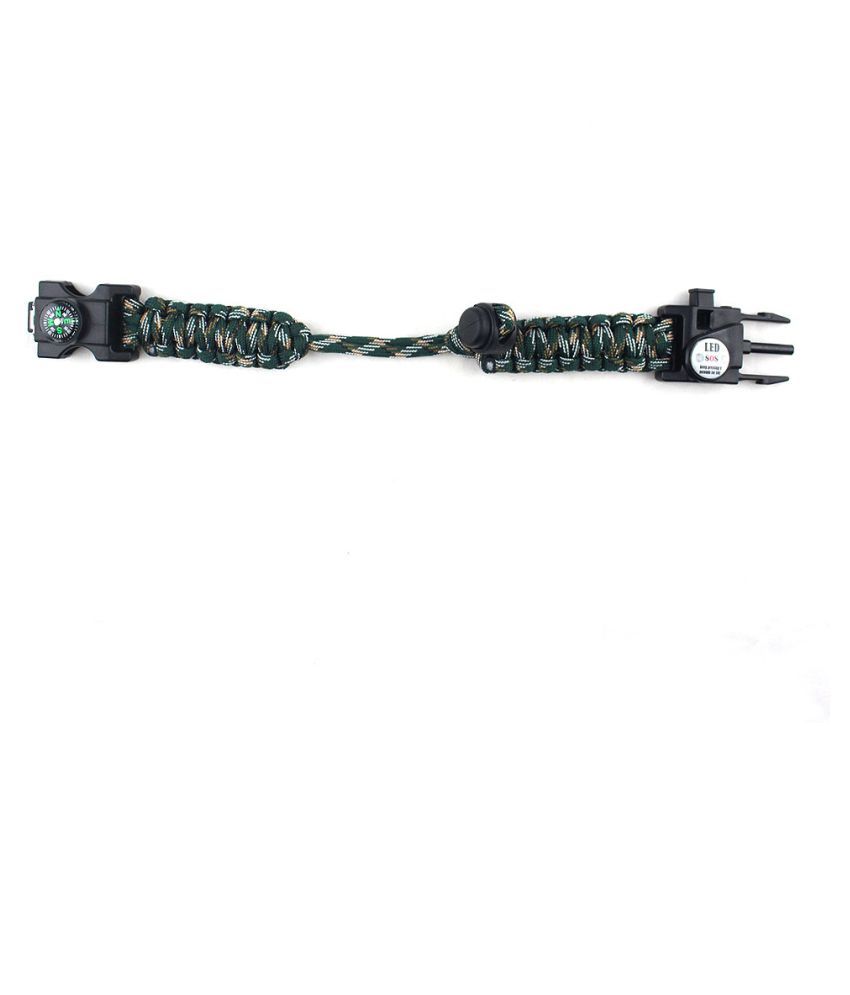 paracord survival bracelet with compass