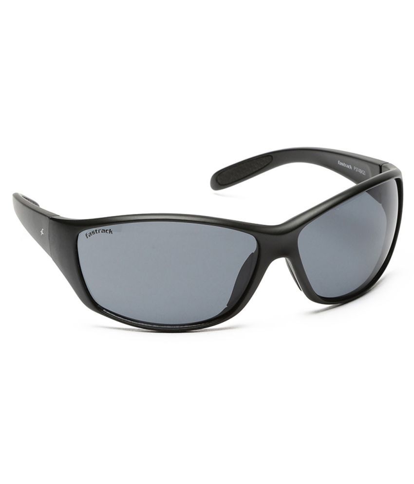 Fastrack Black Wrap Around Sunglasses ( P374BK2I ) Buy Fastrack Black