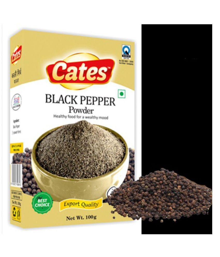 CATES Black Pepper Powder 100 gm Pack of 2 Buy CATES Black Pepper