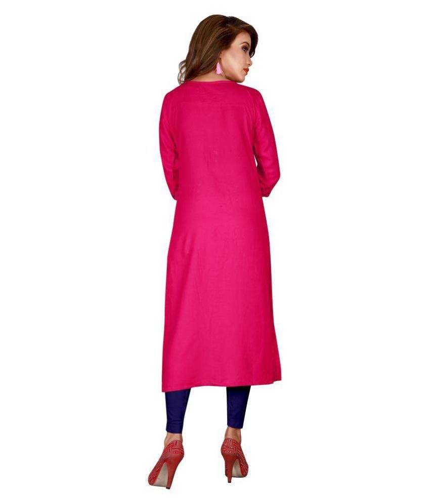 a line princess cut kurti